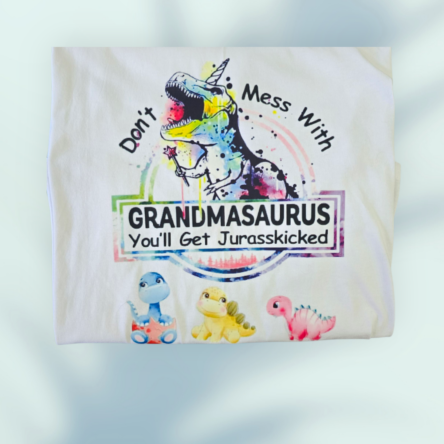 Size M Grandmasaurus T-Shirt