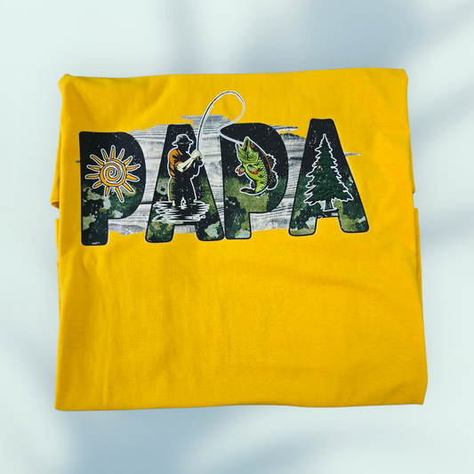 Size M Papa T-Shirt