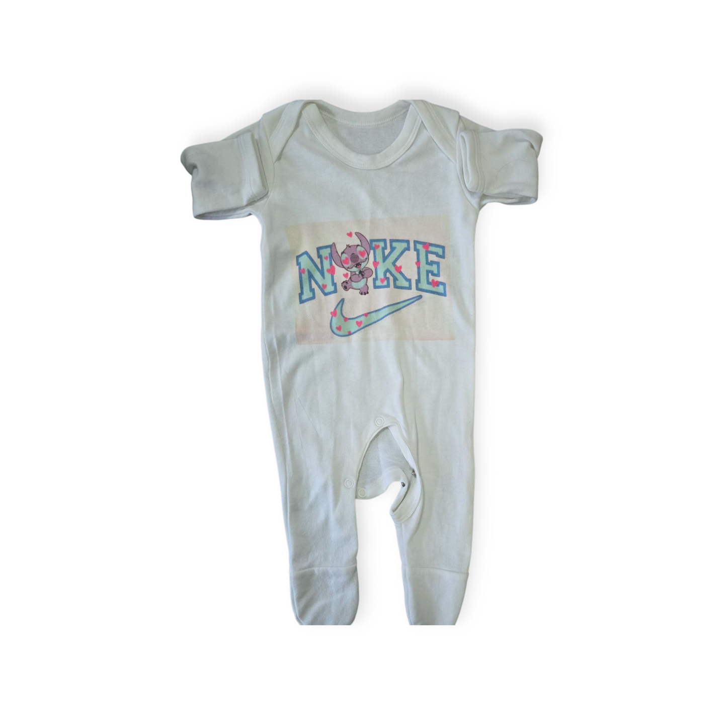 0-3 Months Nike Stich Baby Grow