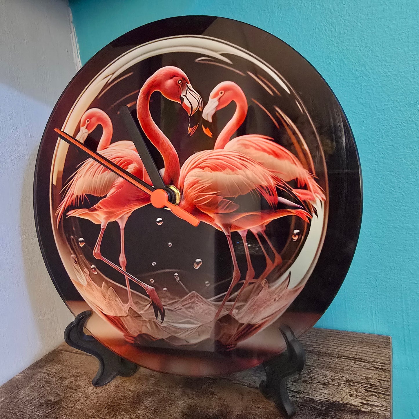 Flamingo Clock